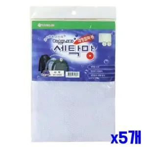 사각형 하얀나라 세탁망 대형점퍼용 x5개