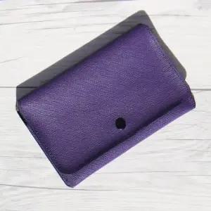 스승의날선물 웍스 전자파차단 여권지갑/파우치/케이스-퍼플