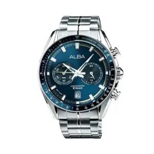 세이코알바 A4B017X1 크로노그래프 남성 메탈시계