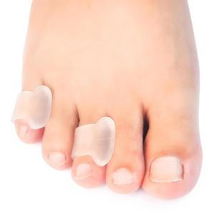 니우피어 실리콘 발가락 분리기 - 여성용 및 남성용 14팩 젤 스페이서, 교정기, 부니언용 스트레이트너, 겹쳐진 발가락, 해머 고통에 작별 인사