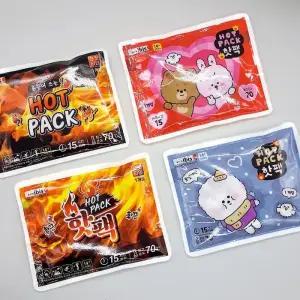 휴대용 핫팩 대용량 겨울방한용 [12843] 아이비스