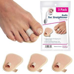 페디픽스 포디애트리스트의 선택 발가락 스트레이트너 u2013 3팩 정렬기는 편안함과 일상적인 릴 를 위해 설계된 굽힘, 겹침, 해머 발가락을 부드럽게 재정렬하는 데 도움이 됩니다 한 사이즈가 가장 잘 맞습니다