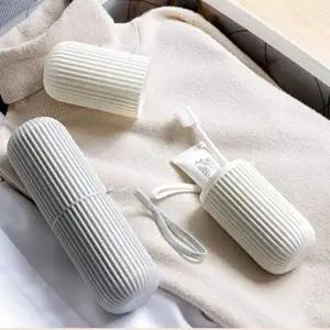 [콩심팥심]원통형 ZF 휴대용 칫솔케이스 다용도