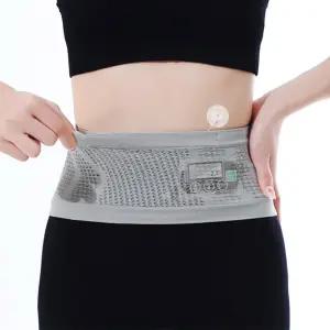 A K Z U I J O 인슐린 펌프 벨트(사이즈 업데이트됨) 허리 벨트 4개의 큰 주머니가 있는 수면용 - 통기성