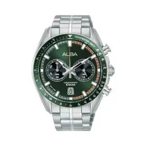 세이코알바 A4B019X1 크로노그래프 남성 메탈시계