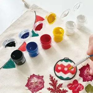 미니 6색 아크릴 5ml 물감 ZF