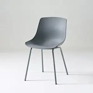 슬림 식탁의자 그레이