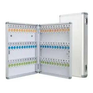 자동차키 벽걸이형 알루미늄 키박스 72키 열쇠보관함 주차장