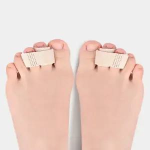 발가락고정기 붕대형 발가락분리밴드 엄지발밴드 신는발가락고정기
