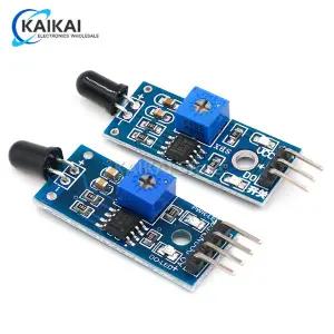 키보드스킨 IR 불꽃 감지 센서 모듈 화재 감지기 경보기 arduino Diy Kit 용 적외선 수신기 모듈