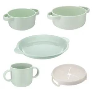 에.디.슨 유아식기 유아식 준비물 세트 돌 선물 민트