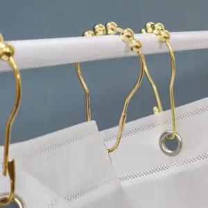 구슬 부드러운 부자재 커텐 설치 커튼 골드 링 고리