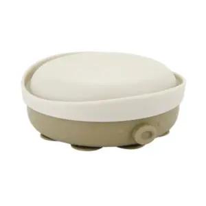 에.디.슨 이유식 준비물 실리콘 식판 흡착 문어 베이지