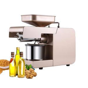 3FLQOOPP 오일 프레스 기계 전기 오일 프레스 핫/콜드 오일 프레스기 0-300 호두 아마씨 땅콩 카놀라 참깨 캐스터용 온도 제어 디지털 디스플레이, 110V