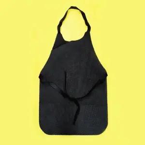 부직포 검정 위생앞치마 일회용앞치마 두꺼운 앞치마