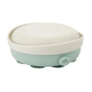 에.디.슨 이유식 자기주도 실리콘 식판 흡착 문어 민트