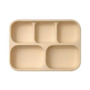 에.디.슨 유아 실리콘 흡착 식판 식기 5구 이유식 준비