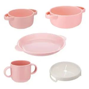 에.디.슨 유아식기 풀세트 손주 조카 백일 돌 선물 핑크