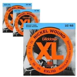 기타스트링 일렉기타줄 스트링 일렉스트링 010-046 B10 3세트