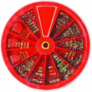 SE 250피스 수리 나사 세트 - 회전 정리함 시계 안경 선글라스 등을 위한 다양한 포함 JT69250