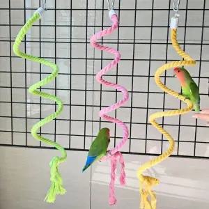 횟대 앵무새 와이어 1m ZF 놀이터 로프