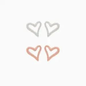 하트목걸이 (실버) 다우닝 하트 귀걸이