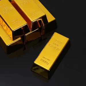 럭키 골드바 1000g 모형 가짜금괴 골드바 금괴 가짜금 가짜골드바 가짜금괴