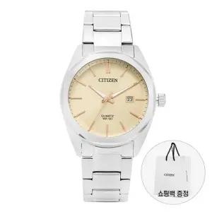 시티즌 남성 메탈 손목 시계 쿼츠 BI5110-54B