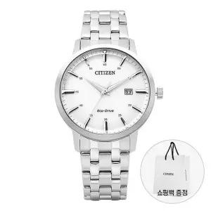 시티즌 남성 메탈 손목 시계 에코드라이브 BM7460-88H