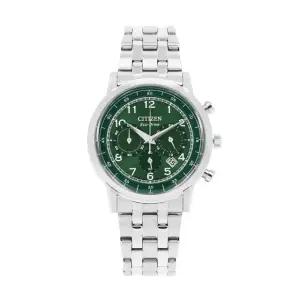 시티즌 남성 메탈 손목 시계 에코드라이브 CA4630-53X