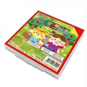 양면색종이 케이스 종이접기놀이 미술색종이