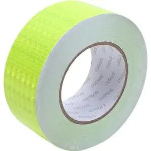 130856 고휘도 반사테이프 형광 25m 산업안전 윤활 소방안전 도로안전용품