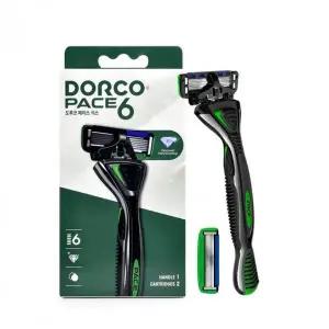 6중 면도기 휴대용 면도날2개