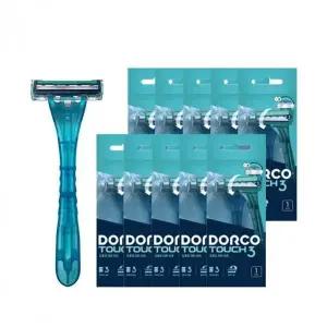 [셀러에이드]3중날 면도기 일회용 10개