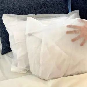 [콩심팥심]일회용 침대 시트 여행용 더블 침대보 세트