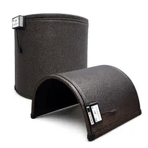 3H 한일온열기 온열돔 카본 탄소 원적외선 돔사우나 그래핀 열돔 전기 찜질기 온열기-그래핀뉴블랙