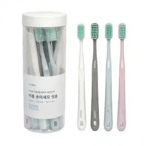이중 초미세모 칫솔 12개 잇몸 어금니