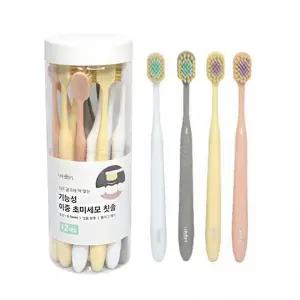 초미세모 칫솔 이중 잇몸 어금니 12개입