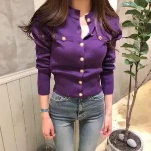 여성 니트 가디건 봄 긴팔 스웨터 긴팔 여성 화이트 가디건 봄 스웨터 니트 블랙 가을 티셔츠봄