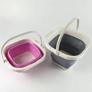 [셀러에이드]사각 접이식 ZF 대용량 미술물통