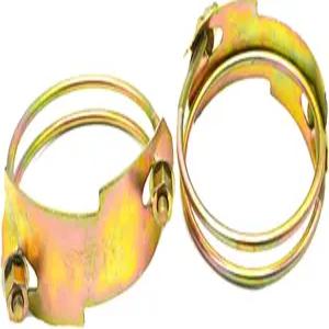 6pcs 15인치 호스 클램프 헤비 듀티 더블 스틸 와이어 수도관