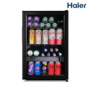 하이얼 70L 미니 홈바 소형 쇼케이스 냉장고 HSC70MDB 택배