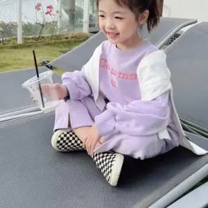 주니어 여아 봄 가을 맨투맨 트레이닝팬츠 상하복