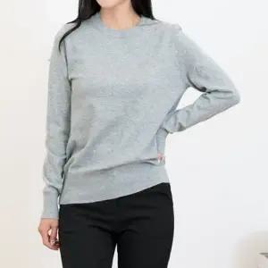 여성 여자 라운드 무지 니트 티셔츠 데일리 캐주얼 봄 가을 간절기 긴팔 컬러 심플 포인트 패션 니트티