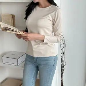 여자 레이온 베이직 심플 봄 가을 이너 긴팔티셔츠 기본티 베이직티 봄가을티 여성티 이너티