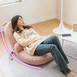 [굿즈트리](주문제작)(리벨리) 1인용 토기 각도조절 좌식소파