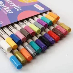 [셀러에이드]마커펜 아크릴 ZF 세트 24색