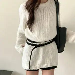 클래식 무광 심플 스웨이드 슬림 레이어드 실버버클 벨트 2color no.518