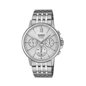 카시오 남성 메탈 손목 시계 비사이드 BMS-300D-7A