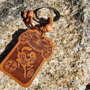 복숭아나무 부적 키홀더 행운 삼재막이